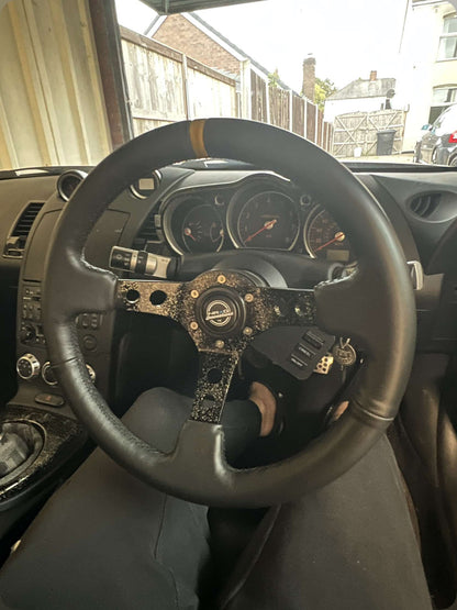 Nissan 350Z Steering Wheel Control relocation Kit